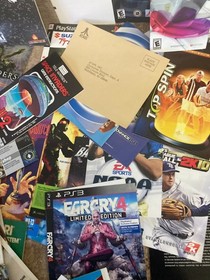 HUGE LOT of 100+ Video Game Manuals  SEGA CD NES SNES GAMECUBE SONIC SUPER MARIO