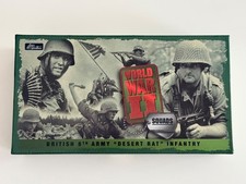 W. Britain- British 8th Army "Desert Rat" Infantry in box MS6849 Limited Editio