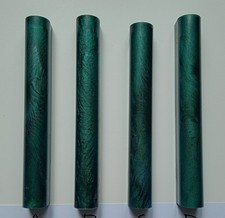 Alumilite resin pen blank - Emerald, 150mm x 20mm x 20mm, M8 through bore