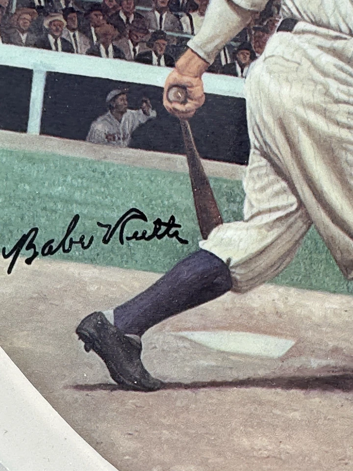 BABE RUTH SULTAN OF SWAT PLATE BRADFORD EXCHANGE YANKEE STADIUM 75th ANNIVERSARY - Image 2 of 4