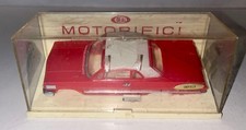 Vintage Ideal Motorific Red Chevy Impala Slot Car Body. Drivin ' Fast 
