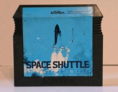 1985 Space Shuttle Journey into Space By Activision Atari 400 800 Video Game VTG