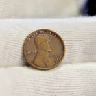 1912 S US Lincoln Cent 1c  Semi Key Date VG (Cleaned)