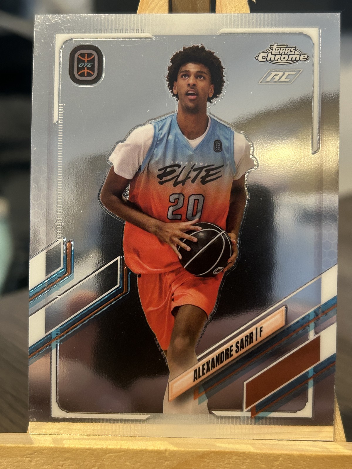 2021-22 Topps Chrome OTE Overtime Elite - Alexandre Sarr #92 (RC)