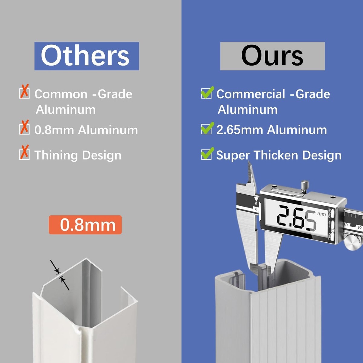 RANBOLIFE Super Heavy-Duty Ceiling Curtain Track - Easy to Install, Smooth Sliding, Ceiling & Wall Mount Room Divider for Living Room, Bedroom, Shower RANBOLIFE Super Heavy-Duty Ceiling Curtain Track - Easy to Install, Smooth Sliding, Ceiling & Wall Mount Room Divider for Living Room, Bedroom, Shower