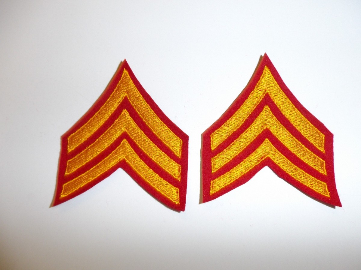 e2068p WW US Civil Air Patrol CAP Chevron Sergeant pair R22E - Main Image