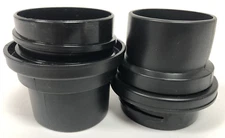 2 Pack Hi-Tech DuraVent 2-1/2-Inch Hose End Swivel Cuff for Dust Collection