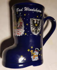 Stiefel Becher Glühwein Weihnachtsmarkt Bad Windsheim Vitrine Objekt