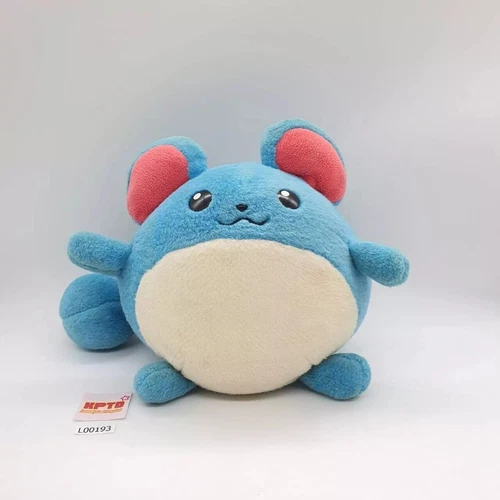 Marill L193 Pokemon TOMY 1999 Vintage Talking Plush 8" Toy Doll Japan RARE