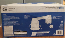 Commercial Electric Recess Light Housing 4 in. White Remodel Non-IC, 6 Pack