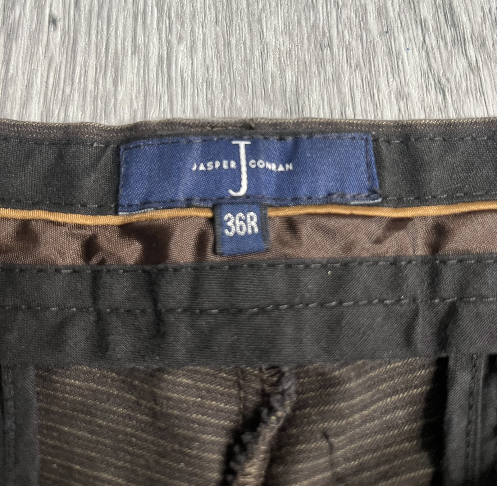 Jasper Conran Mens Brown Chino Trousers W36 L31 eBay