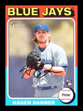 Hagen Danner 2024 Topps Heritage #495 Baseball Card RC Toronto Blue Jays