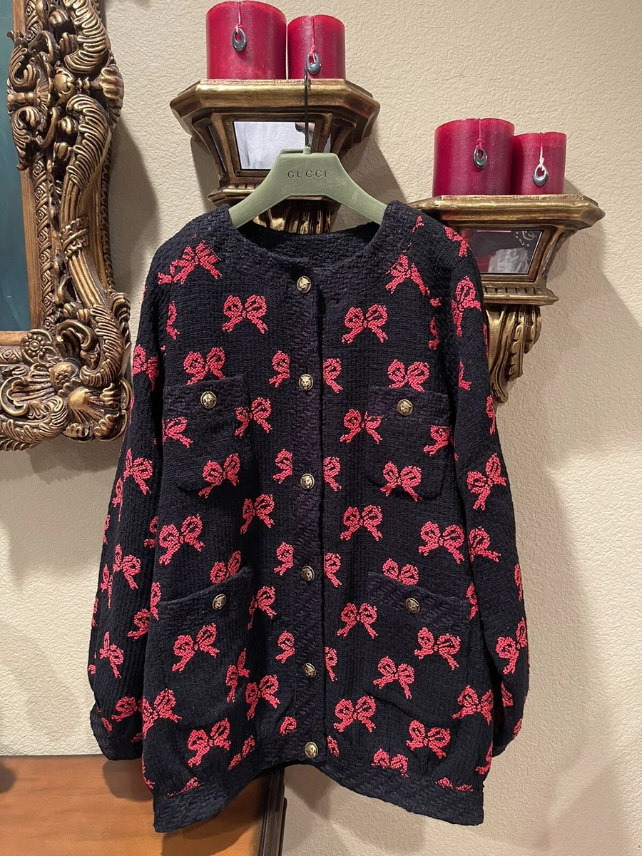 Gucci top bow jacket
