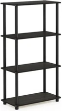 Storage Shelf indoor or outdoor easy to assemble black shelf