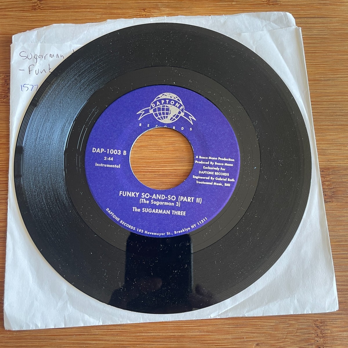 THE SUGARMAN Three 7