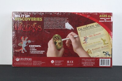 Dig it Up! Dragons Eggs Discovery Archaeology Toy Fun Kid Gift NEW