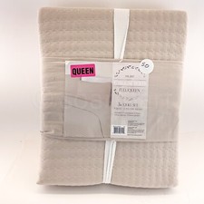 Greenfield Full / Queen Quilt And Shams 3 Piece Set New Beige