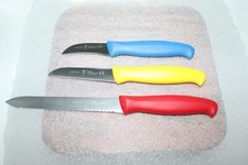 J. A. HENCKELS 11205-060 (2 1/4”) 11204-080 (3”) 13478-130 (5”) Knives Lot 