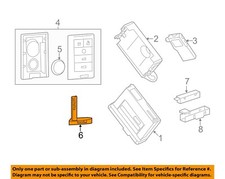GM OEM 13-24 ATS,CT4,XTS Electrical Keyless Entry Components-Key 20765513