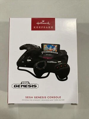 2022 Hallmark SEGA GENESIS CONSOLE Magic Light & Sound Christmas Ornament NEW