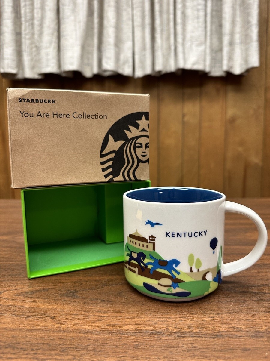 Starbucks 2017 You Are Here Collection KENTUCKY Derby Coffee Mug