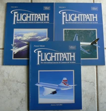 3 AIRtime - FLIGHTPATH Vol. 1,2,3 Commercial Aviation w/Fold-Outs 2003-04 LN PB