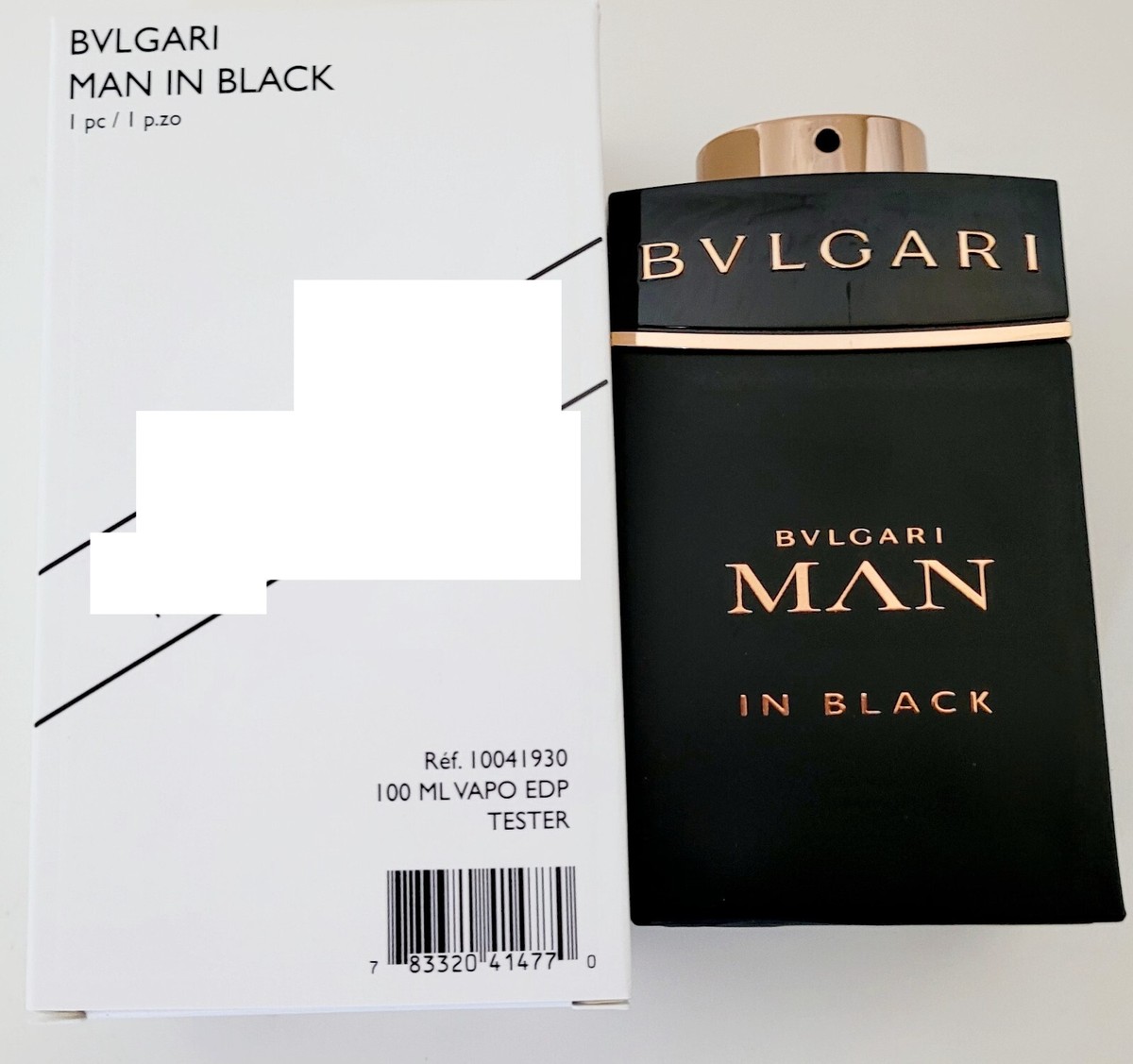 BVLGARI MAN IN BLACK EDP 3.4 OZ / 100 ML FOR MEN (NEW IN WHITE BOX