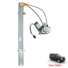 For 2002-2007 Jeep Liberty 3.7L Power Window Regulator Rear Right with Motor