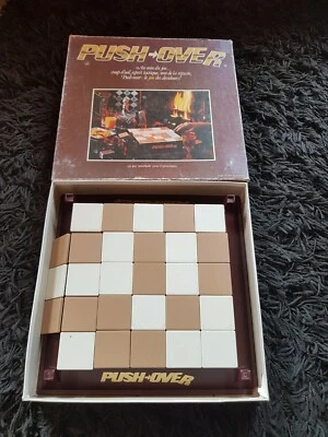 JEU DE SOCIETE PUSH-OVER RETRO 70' STRATEGIE - Photo 1/4