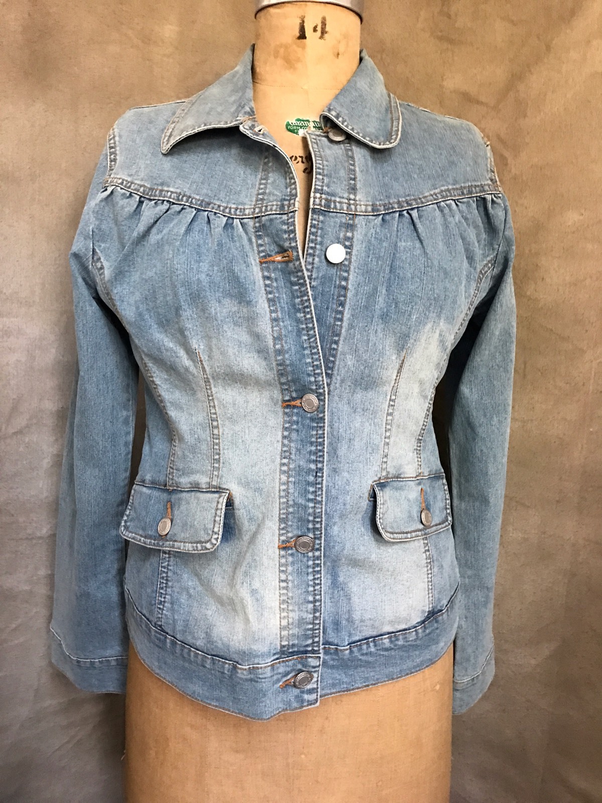 soft stretchy jean jacket