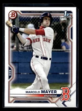 2021 Bowman Draft #BD-174 Marcelo Mayer 1st Rookie Mint+ Boston Red Sox