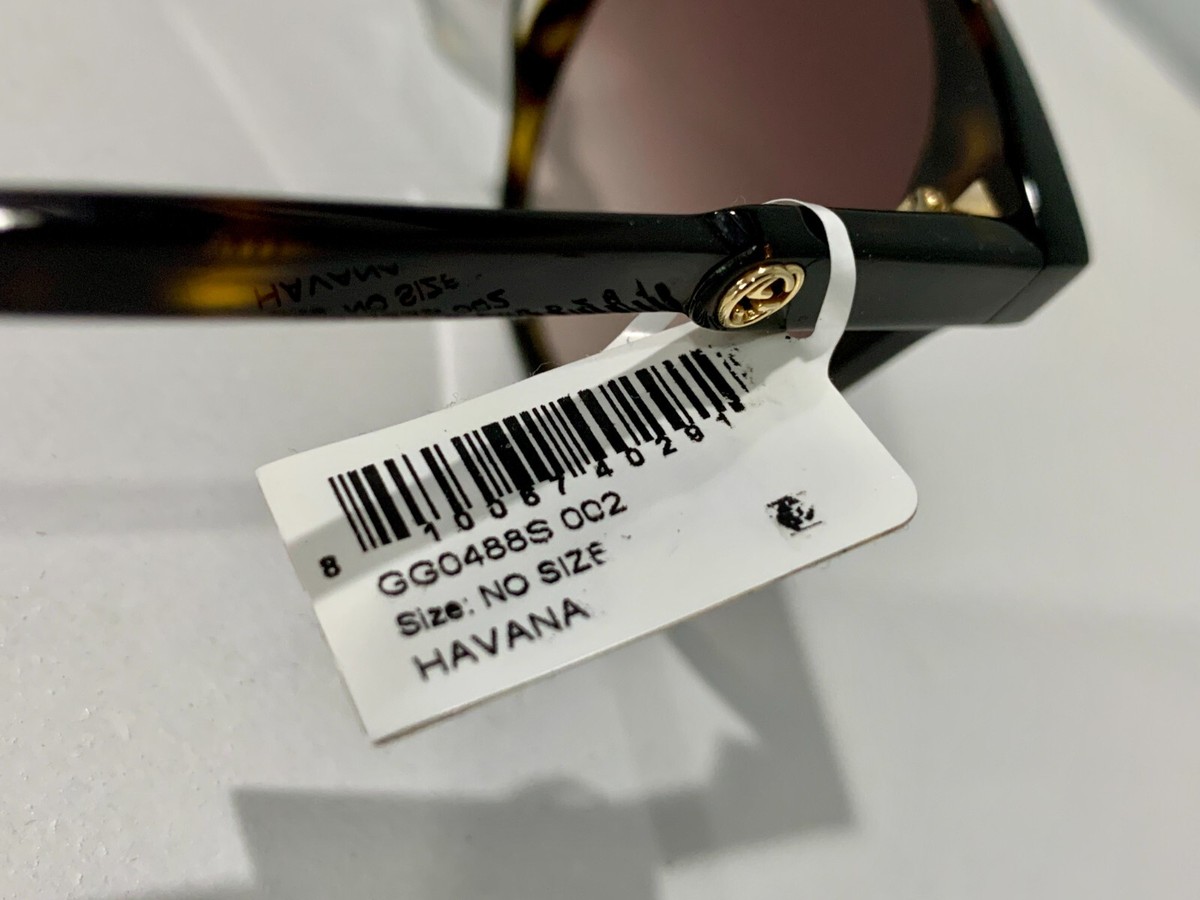 アヌビス Sunglasses Gucci GG 0488 S- 002, Havana / Brown / Havana, 54