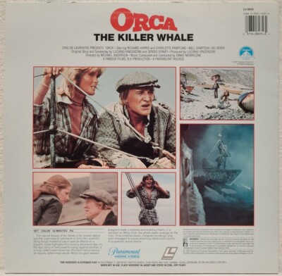 Orca The Killer Whale (Laserdisc, 1982) RARE | eBay