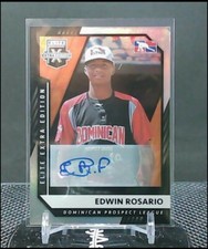 2021 Panini Elite Extra Edition Edwin Rosario AUTO DPL