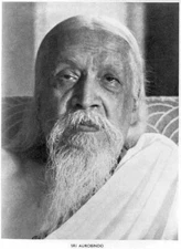 8" x 10" Photo Aurobindo Ghose,Sri Aurobindo,Freedom Fighter