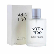 AQUA H20 Men's designer  Eau de Toilette Cologne Spray by Preferred Fragrance