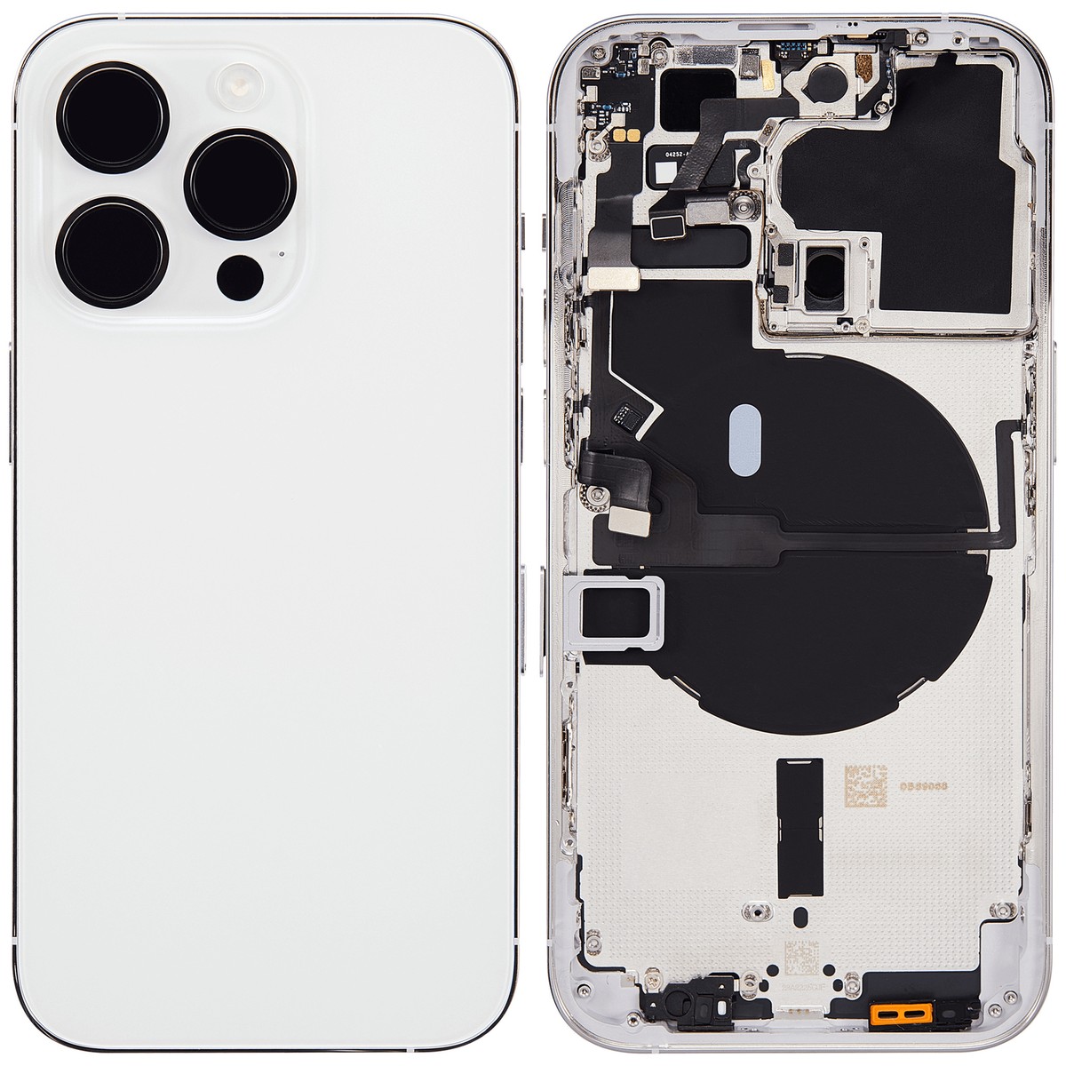 iphone 14pro バックパネル　ホワイト iPhone 14 Pro 純正 バックパネル Bランク 修理 部品 パーツ