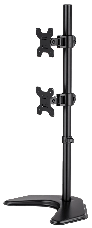 Dual Monitor Desk Desktop Mount Stand Fully Adjustable Screen 13"-27" 25LBS - Image 3 of 4