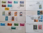 Mexico 1968 olympic sport games 7 covers FDC as seen poor combine shipping