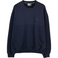 Vintage 90'S-00'S Puma One-Point Logo Sweatshirt Men's XL Size XL
