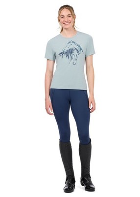 Kerrits Equine Embrace Tee - Shoreline