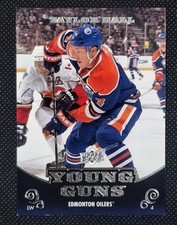 Taylor Hall 2010-11 Upper Deck Young Guns #219 Rookie Card. rookie card picture