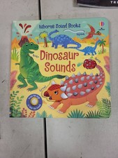 Usborne Dinosaur Sounds Book Kids Childrens Interactive Learning Book Sounds