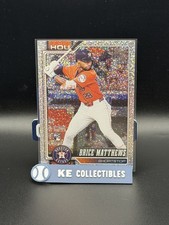 2026 Topps Series 1 Celebration Brice Matthews #132 Confetti Foil RC - Astros
