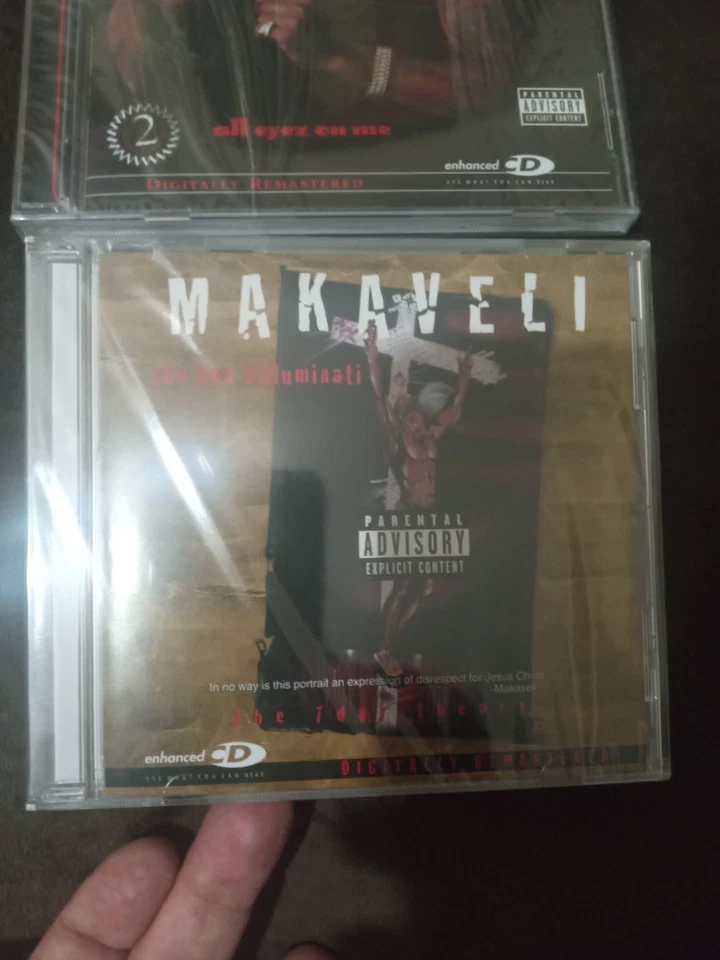 2Pac All Eyes On Me/Makavelli Enhanced CD Lot Brand New Sealed  - Image 3 of 4