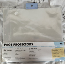 EK Success NIP Page Protectors 12x12inches 10 pages Duo Pocket Side Loading