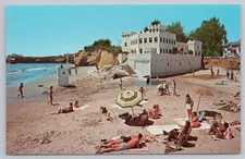 Postcard Seabright Beach Santa Cruz California