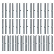 50 Stück Ersatz Verbindungsrohre für Fiberglas Zeltstangen 5 mm 6 mm Außenber