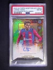 2023-24 Topps Inception UEFA Lamine Yamal RC Succession Auto Green /99 PSA 8