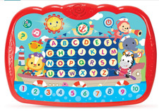 Learning Tablet for Toddlers 1  3   ABC Alphabet Toy That Teaches Without Screens